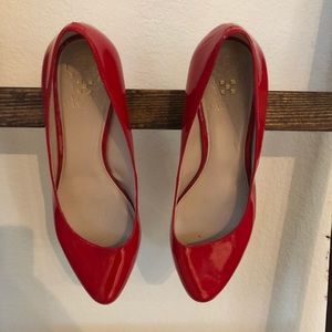 Vince Camuto Red Heels.